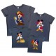 Микки Маусы пираты - набор футболок для семьи на фотосессию купить в интернет магазине