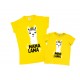 Комплект футболок для мами та доньки Mama Lama, Mini Lama купити в інтернет магазині