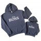 Толстовоки для папы и сына Real BOSS, Mini BOSS купить в интернет магазине
