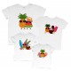 Комплект футболок family look Ананас та кавун купити в інтернет магазині