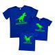 Динозаври - комплект футболок для всієї родини купити в інтернет магазині
