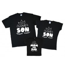 Love son - комплект футболок для всей семьи
