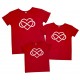 Серце нескінченність - комплект футболок для всієї родини купити в інтернет магазині