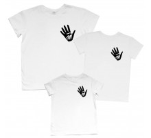 Три руки - комплект футболок для всієї родини