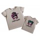 momlife - комплект футболок для мамы и дочки купить в интернет магазине