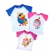 Комплект 2-х кольорових футболок смішарики дівчинка купити в інтернет магазині