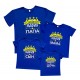 Комплект футболок для всей семьи Семейная мафия купить в интернет магазине
