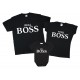 Набор футболок для семьи family look Mini BOSS купить в интернет магазине