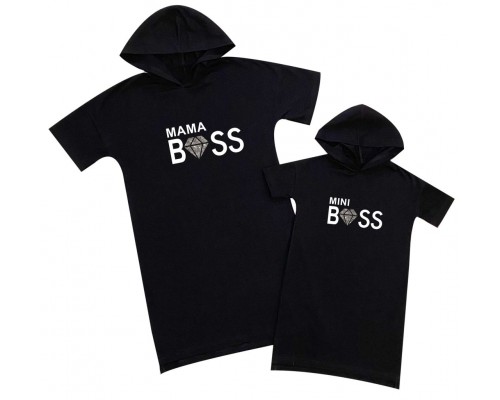 BOSS - сукні з капюшоном для мами та доньки купити в інтернет магазині