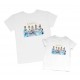 Золушка Cinderella - комплект футболок для мамы и дочки купить в интернет магазине