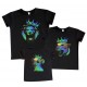 Леви в коронах голограма - комплект футболок для всієї родини купити в інтернет магазині