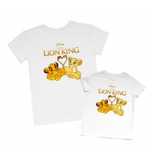 Комплект футболок для мамы и сына "The Lion King"