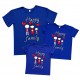 Happy Family с сердечками - комплект футболок для всей семьи купить в интернет магазине