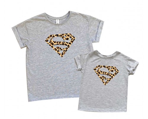 Супермен - одинаковые футболки для мамы и дочки купить в интернет магазине