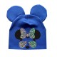 Минни Маус в очках голограмма - детская шапка с ушками для девочек купить в интернет магазине