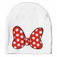 Бант Минни Маус - детская шапка удлиненная для девочек купить в интернет магазине