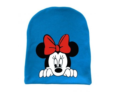 Минни Маус - детская шапка удлиненная для девочек купить в интернет магазине