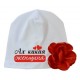 Ах яка жінка - шапка дитяча з квіткою для дівчинки купити в інтернет магазині