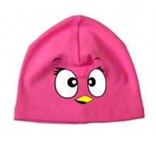 Angry Birds - шапка дитяча рожева