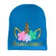 Единорог именная детская шапка удлиненная для девочек купить в интернет магазине