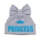 Princess с короной глиттер - шапка-бант для девочек купить в интернет магазине