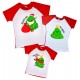 Веселі ялинки - комплект новорічних футболок для всієї родини купити в інтернет магазині