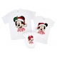 Микки Маусы новогодние 2023 - комплект футболок на новый год для всей семьи купить в интернет магазине