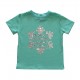 Мамина снежинка Папина любимка - футболка детская для девочки на Новый год купить в интернет магазине