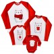 Ведмежата - новорічний family look 2-х кольорових регланів купити в інтернет магазині