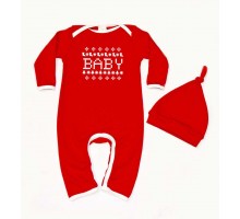 Baby - новорічний комбінезон-чоловічок для новонароджених