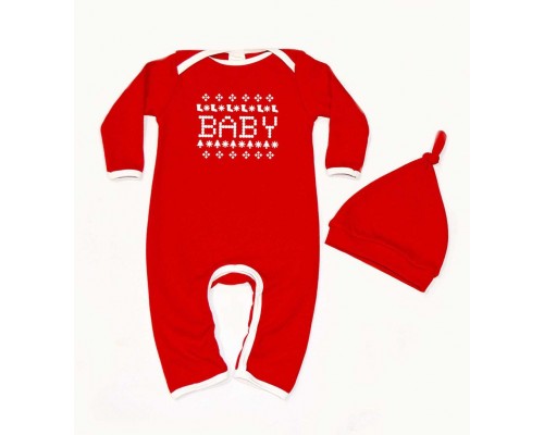Baby - новорічний комбінезон-чоловічок для новонароджених купити в інтернет магазині