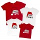 Ковпак Санти 2024 - комплект новорічних футболок для всієї родини купити в інтернет магазині