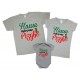 Наше найкраще Різдво - новорічні футболки family look купити в інтернет магазині