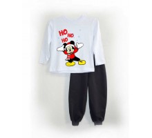 Міккі Маус Хо-Хо-Хо - новорічний комплект джемпер дитячий +штани