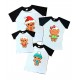 Пряники - новогодний комплект 2-х цветных футболок купить в интернет магазине