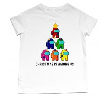 Christmas is Among Us - дитяча новорічна футболка