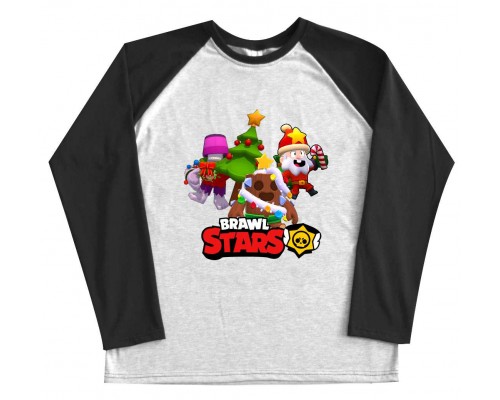 Brawl Stars - детский новогодний реглан купить в интернет магазине