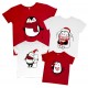 Новогодний комплект семейных футболок с пингвинами купить в интернет магазине