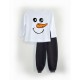 Сніговик - новорічний комплект джемпер дитячий +штани купити в інтернет магазині