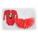 Мінні Маус - комплект для дівчинки на Новий рік боді +спідниця фатинова пачка купити в інтернет магазині