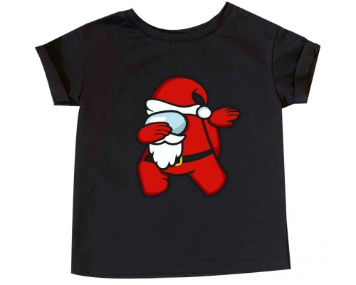 Санта Клаус Among Us - детская новогодняя футболка купить в интернет магазине