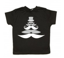 Ялинка з вусів - новорічна футболка дитяча для хлопчика