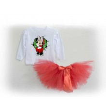 Минни Маус - комплект для девочки на Новый год свитшот +юбка пачка фатиновая