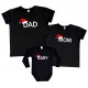 Dad, Mom, Baby - новогодние футболки для всей семьи купить в интернет магазине