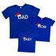 Dad, Mom, Baby - новорічні футболки для всієї родини купити в інтернет магазині