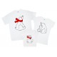 Мишки в шарфиках - комплект футболок для всей семьи купить в интернет магазине