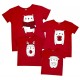 Ведмежата - family look новорічних футболок купити в інтернет магазині