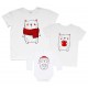 Медвежата - family look футболки с комбинезоном-человечком купить в интернет магазине