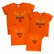 Різдво золоті роги - новорічні футболки для всієї родини купити в інтернет магазині