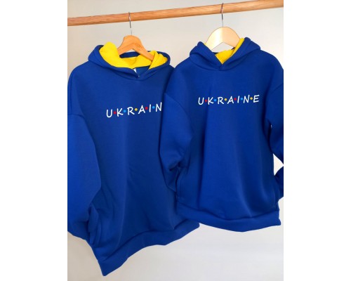 Ukraine - парные толстовки патриотичные купить в интернет магазине